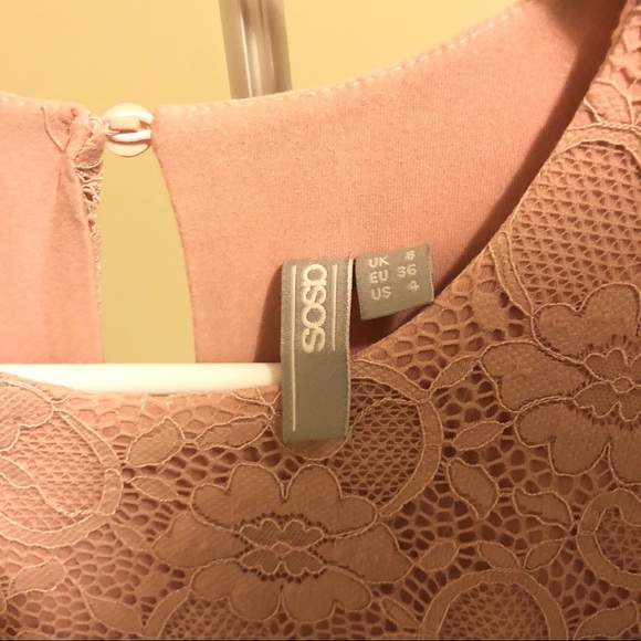 ASOS Maternity Nursing Lace Double Layer Dress - Picture 7 of 7